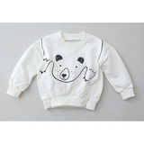 YM韩国童装正品进口代购16S2春款儿童男女童北极熊可爱卫衣T恤
