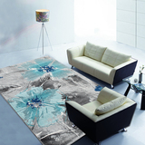 博奕土耳其进口地毯欧式现代简约客厅地毯茶几地毯时尚抽象床边毯