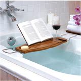 正品Umbra平板电脑ipad浴缸架阿库拉浴缸置物架防滑可伸缩收纳架