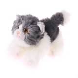 【雨莲露】仿真毛绒玩具猫咪挪威森林猫动物萌宠女生礼物玩偶包邮