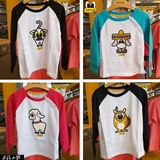 【PANCOAT】韩国专柜正品代购16新卡通可爱动物宝宝款长袖T恤
