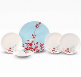 碟子餐具家用陶瓷套装韩国进口瓷器高档点心碟中式骨瓷干果碟创意