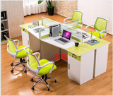 办公家具屏风组合四人办公桌简约工作位员工职员卡座二人电脑桌