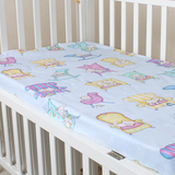 168包邮 特价 蒂乐纯棉布料春秋婴儿床单 宝宝婴儿床床单 单件