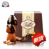 包邮 法国进口德菲丝黑松露形巧克力法式原味1kg盒装（代可可脂）