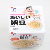 日本进口 北海道纳豆(4盒极小粒)即食拉丝纳豆/纳豆激酶