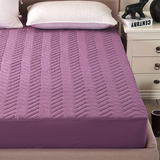 防滑床笠单件加厚夹棉加高 1.2米1.5米席梦思保护套床罩床垫套