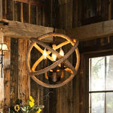美式复古风loft麻绳吊灯创意服装店咖啡厅酒吧台餐厅工业个性灯具