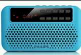 飞利浦便携式迷你音响SBM120插卡机U盘机收音机MP3播放器全国包邮