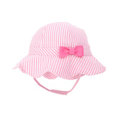 春秋夏0-3-6个月婴儿帽子遮阳女宝宝盆帽儿童1-2-4岁防紫外线纯棉