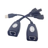 CY-316 USB四口HUB延长线 USB信号放大器 键盘鼠标网线RJ45延长器