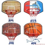 少年强 成人挂式篮球架篮球板 木质篮板铁篮框直径45cm可用标准球