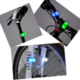 装备电动车自行车灯青蛙灯 硅胶警示灯爆闪LED山地车尾灯单车配件