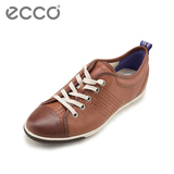 ECCO爱步春夏系带纯色平跟休闲女鞋 简约舒适女鞋 旋转249113
