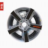 轮毂贴适用于 众泰 大迈X5 专用轮毂碳纤维贴纸改装轮毂车贴装饰C