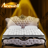 Acewell高档进口乳胶床垫凝胶记忆棉3d新弹簧软硬席梦思床垫