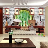 古典中式大型壁画客厅电视背景墙影视无纺布书房茶室 琴棋书画