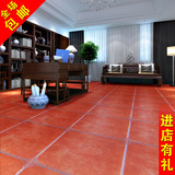 客厅地砖中国红地砖红色中式瓷砖地板砖金属砖花角砖仿古砖新品