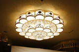 广域/奢华欧式圆形水晶吊灯客厅酒店LED灯工程灯不带光源直销特价