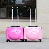 韩国hellokitty可爱儿童万向轮拉杆箱卡通行李箱结婚登机箱女18寸