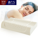 泰国乳胶枕头颈椎枕护颈枕保健枕成人柔软单人纯天然乳胶枕芯正品