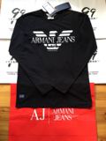 【宇宇正品折扣联营】Armani Jeans 阿玛尼 长袖圆领T恤 B6H45 NM