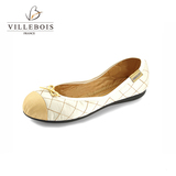 Villebois芭蕾鞋 平底鞋圆头布鞋浅口单鞋 平跟套脚女鞋 马特拉斯