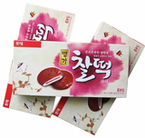 韩国民族特色食品 乐天巧克力打糕派186g 手工制作超Q糯软好滋味