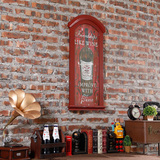 创意家居酒柜立体木板画壁挂咖啡厅墙面软装饰品美式酒吧墙上壁饰