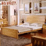 新款特价 香柏木床 全实木双人床 1.5米 简约卧室柏木家具 A1301