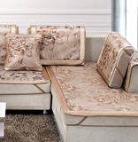 cb高档 欧式沙发垫 夏季防滑奢华凉席红木凉垫夏天冰丝沙发坐垫