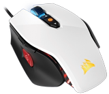 海盗船 Corsair Gaming 系列M65RGB幻彩激光FPS游戏鼠标 黑色白色
