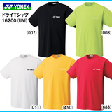 【日本代购】JP版YONEX尤尼克斯 T-SHIRT 多色短袖运动T恤 16200