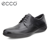 ECCO爱步商务正装皮鞋男 系带圆头舒适休闲鞋 格勒诺634024