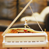旋转跳舞钢琴儿童节音乐盒八音盒女生男生创意情人节礼物生日礼品