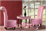 欧式单人小户型阳台休闲贵妃椅咖啡厅公主卡座布艺单个沙发组合