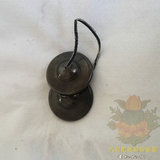 藏传佛教用品 密宗法器 尼泊尔响铜碰铃 法铃 音质好 6.5cm 包邮