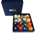 黑八水晶台球子美式十六彩桌球杆斯诺克球子标准大号台球用品包邮