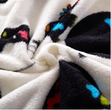 人空调毯被子单件绒毯加绒珊瑚绒床单毛毯加厚法兰绒冬季垫毯子双