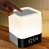 p可充电式LED音乐台灯触摸电池音响音箱蓝牙带USB创意时尚床灯