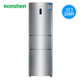 Ronshen/容声 BCD-228D11SY 家用冷藏冷冻电脑温控三开门节能冰箱