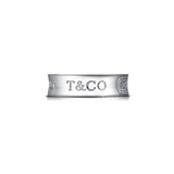 美国专柜代购 Tiffany 蒂芙尼 1837系列纯银 窄版/宽版戒指 对戒