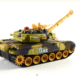 e超大金属版遥控坦克可发射bb弹红外对战事模型