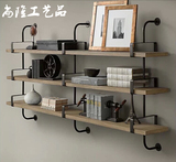 一字隔板墙上搁板置物架原木厨房隔板简易书架实木壁挂置物架特价