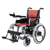 BEIZ贝珍电动轮椅车 手电两用便携折叠老年人残疾人代步车bz-6111