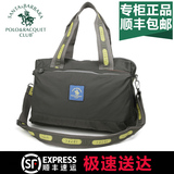 圣大保罗Polo 男士手提包男包尼龙帆布包 大容量运动斜挎旅行袋