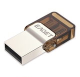 忆捷V9手机电脑双用U盘OTG创意U盘 8G (MICRO USB+USB2.0双接口)