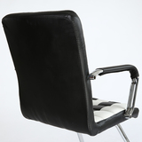 办公椅电脑椅网用椅子可降转椅人体工学不锈钢脚电脑椅小V0O