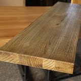 美式复古松木实木木板桌面吧台板家具定制餐桌面板置物架隔板定做