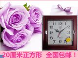 可做广告钟上海三五小挂钟卧室挂钟商店促销用时钟简约墙挂表实惠